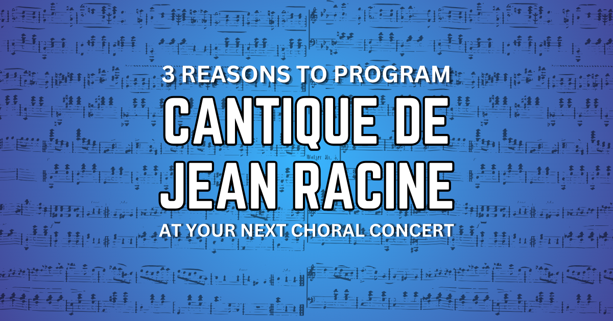 cantique de jean racine
