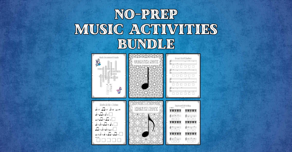 no-prep music activities