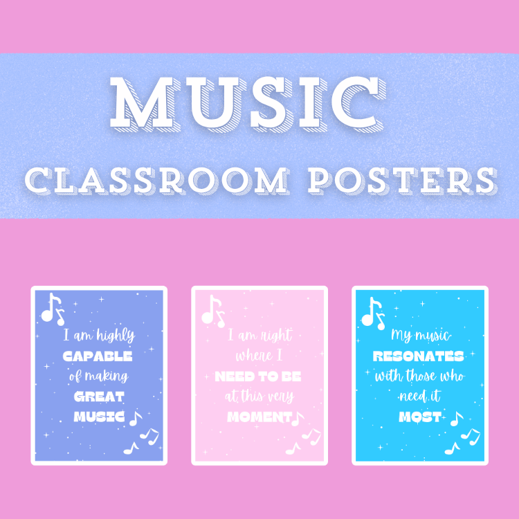 🎶 How Affirmation Posters Transformed My Music&nbsp;Classroom