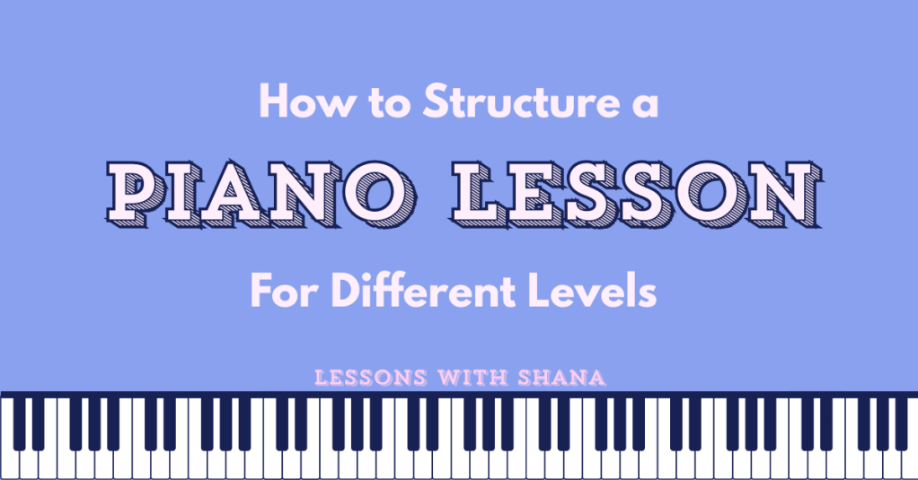 How to Structure a Piano Lesson for Different Age&nbsp;Groups
