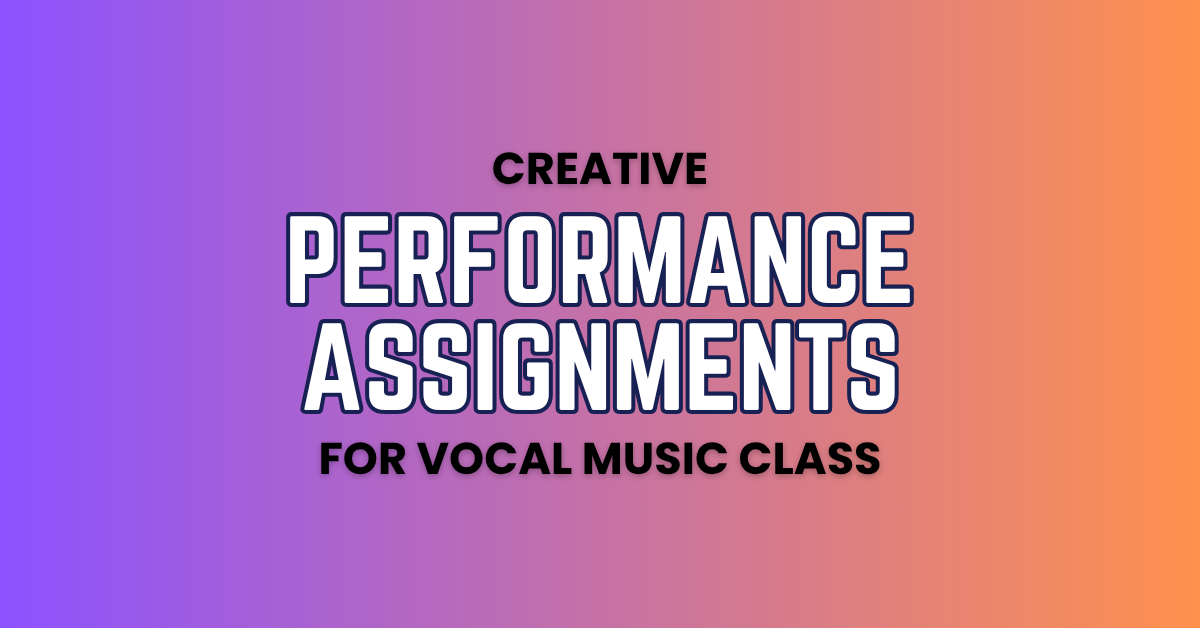 CREATIVE PERFORMANCE ASSIGNMENTS