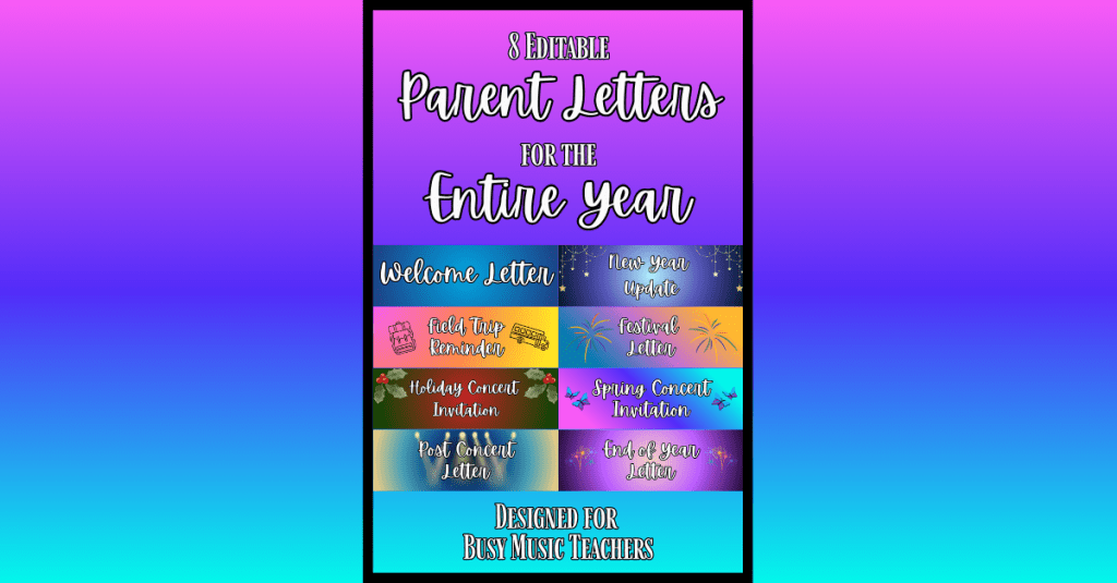 How I Simplify Parent Communication as a Music Teacher (Without Rewriting the Same Email Every&nbsp;Year)