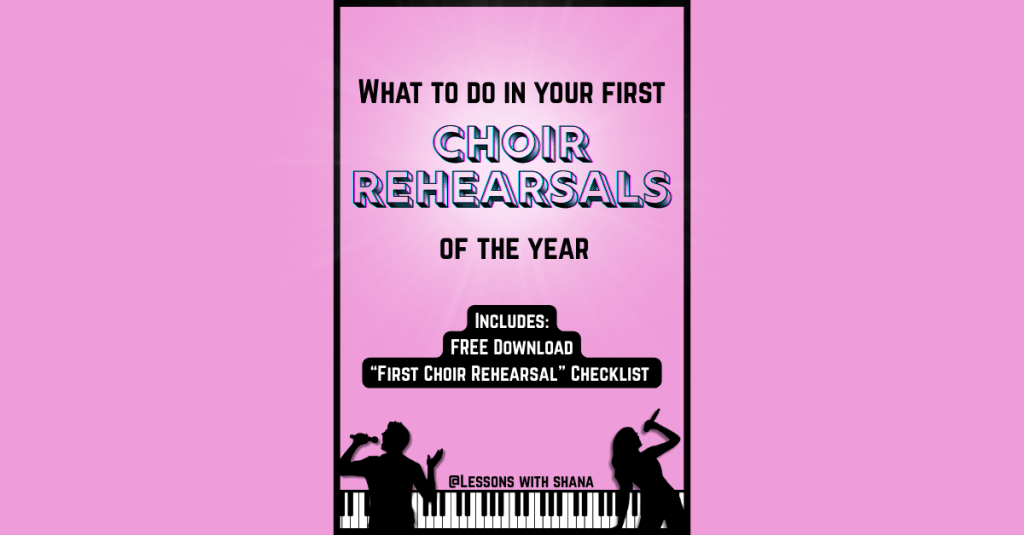 Setting the Tone: What to Do in Your First Choir&nbsp;Rehearsals